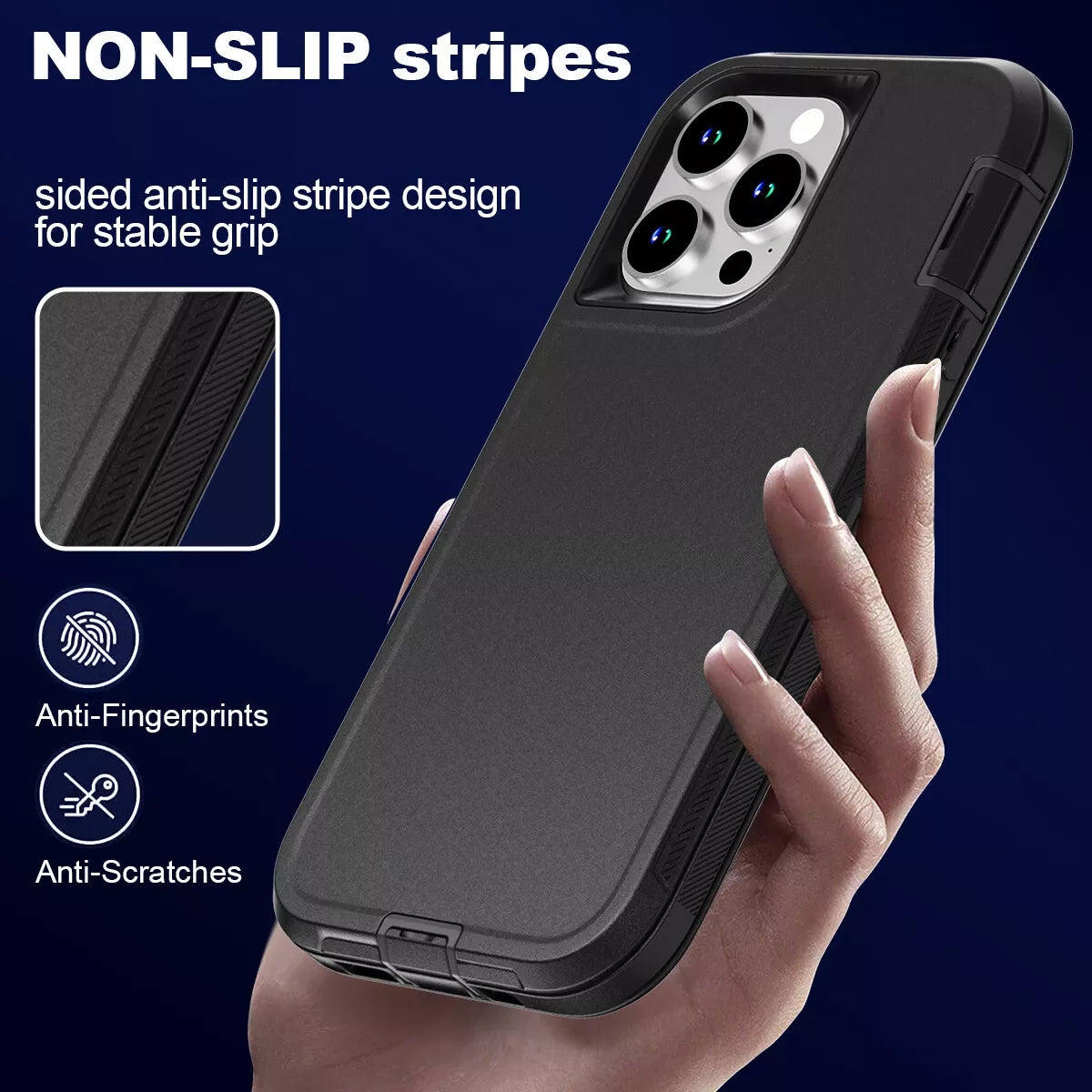 Coque Defender antichoc pour iPhone 16 Pro Max Coque Defender antichoc pour iPhone 16 Pro Max